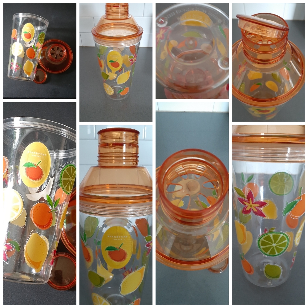 Rare 🍋Starebucks🍈 Juice Strainer 🍊Shaker